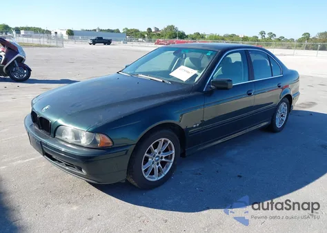 2003 BMW 525Ia из США, поврежденный, VIN WBADT43483G033027